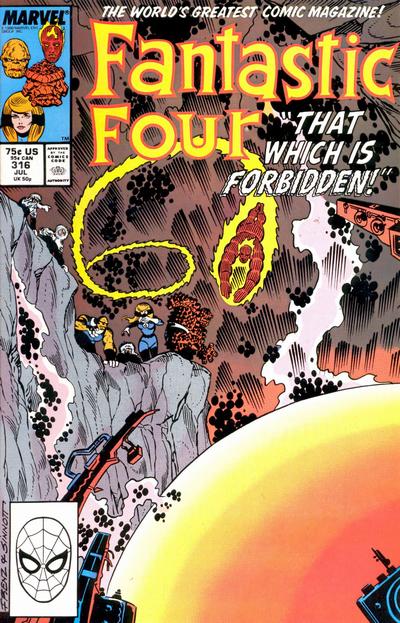 Fantastic Four #316 [Direct]-Very Good (3.5 – 5)