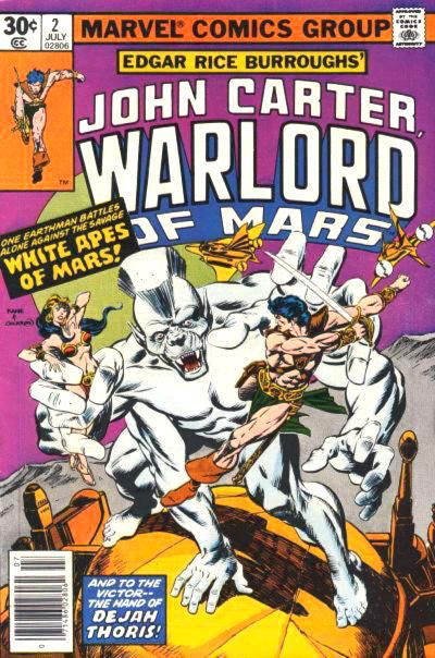 John Carter Warlord of Mars #2 [30¢]-Near Mint (9.2 - 9.8)