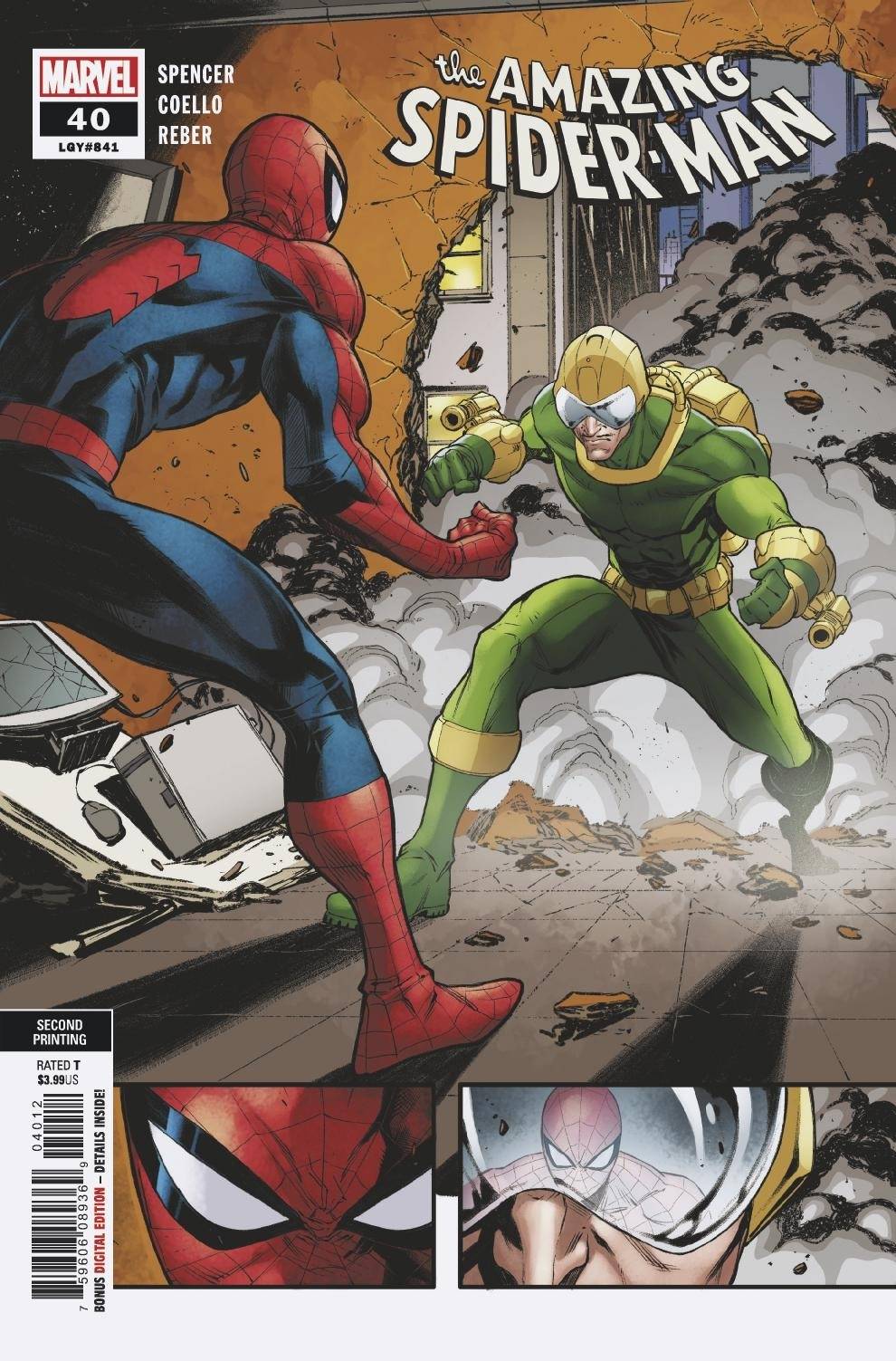 Amazing Spider-Man #40 2nd Printing Coello Variant (2018)