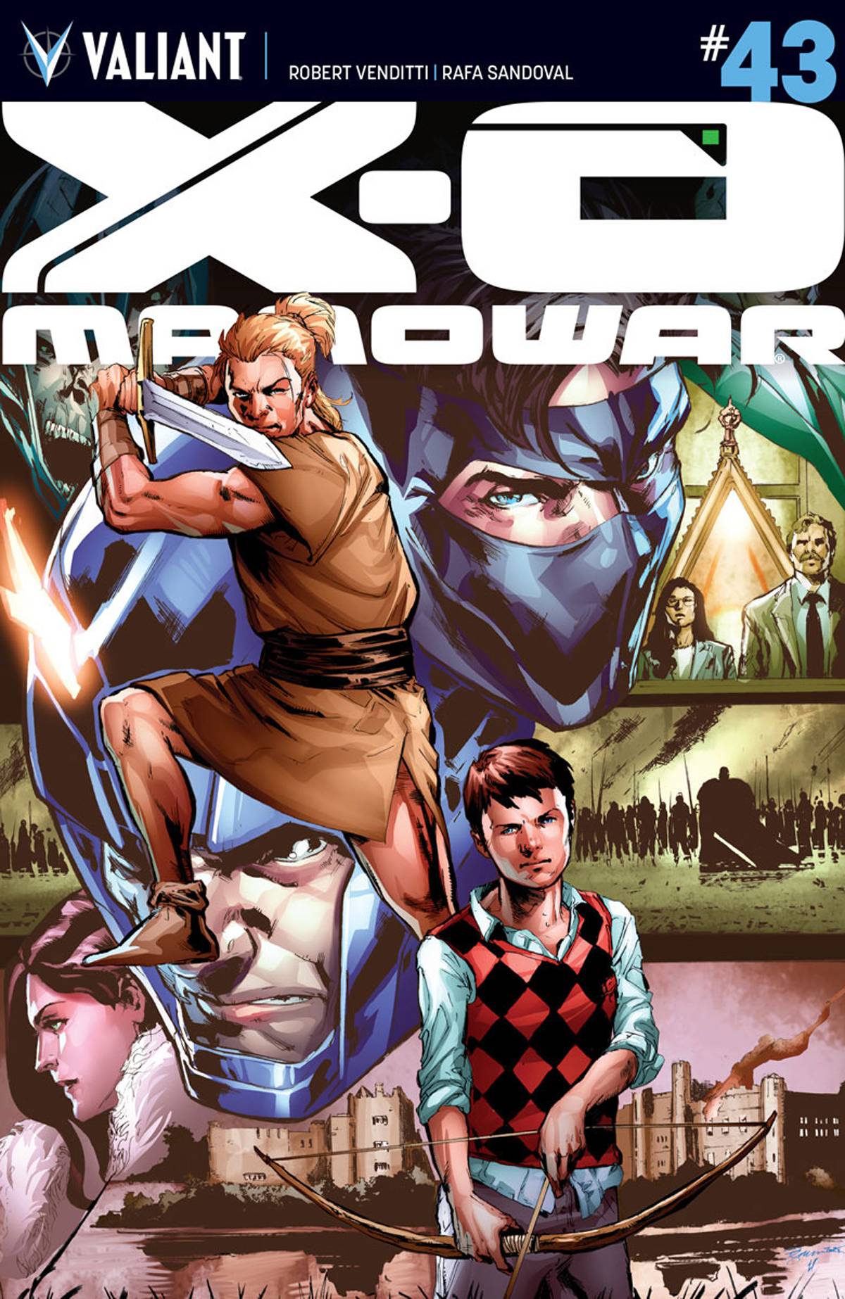 X-O Manowar #43 Cover A Jimenez (New Arc)