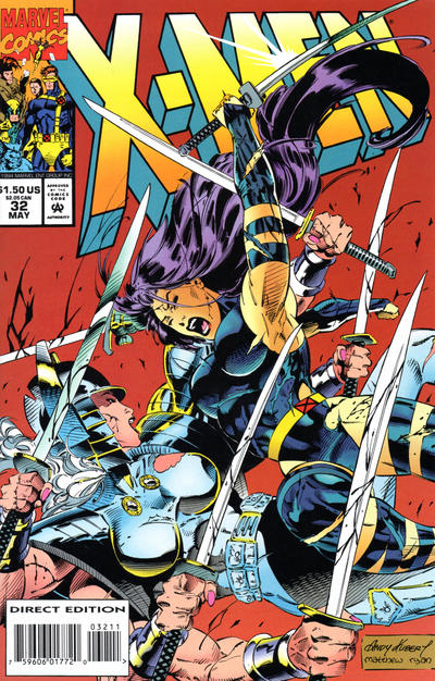 X-Men #32 [Direct Edition]-Very Fine 