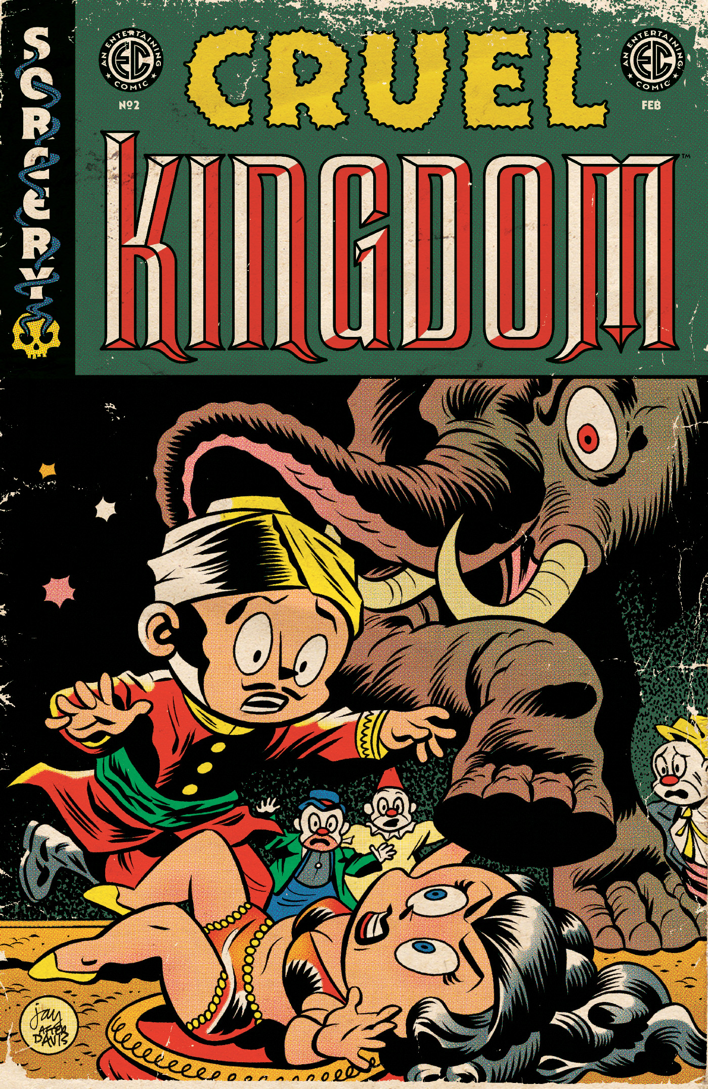 EC Cruel Kingdom #2 Cover C 1 for 10 Incentive Jay Stephens Homage Variant (Of 5)