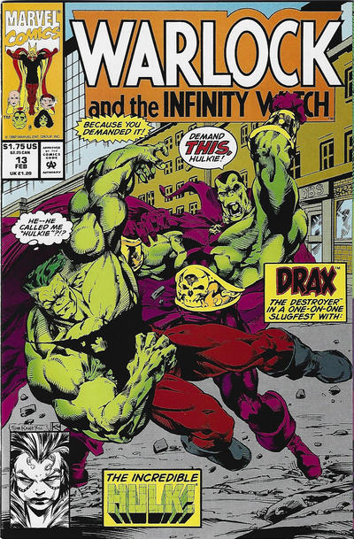 Warlock And The Infinity Watch #13 [Direct] - Vf+