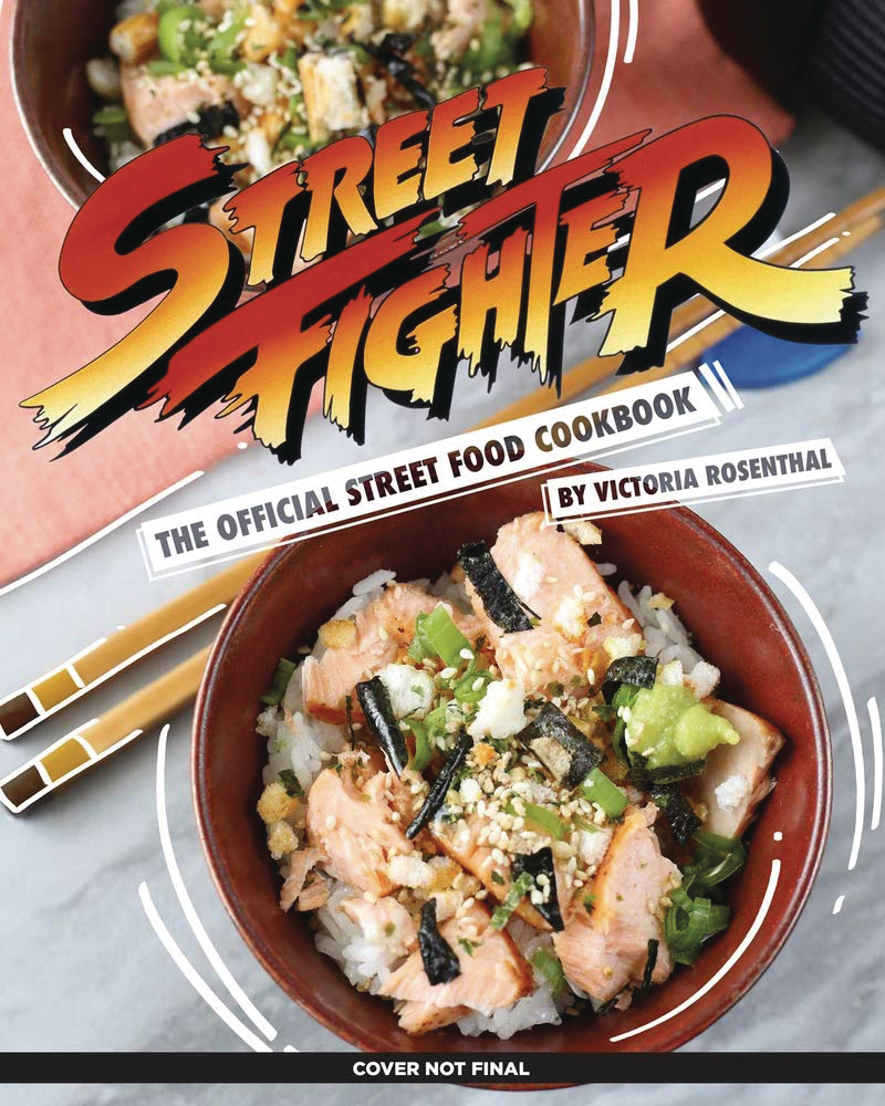 Street Fighter Official Street Food Cookbook Hardcover