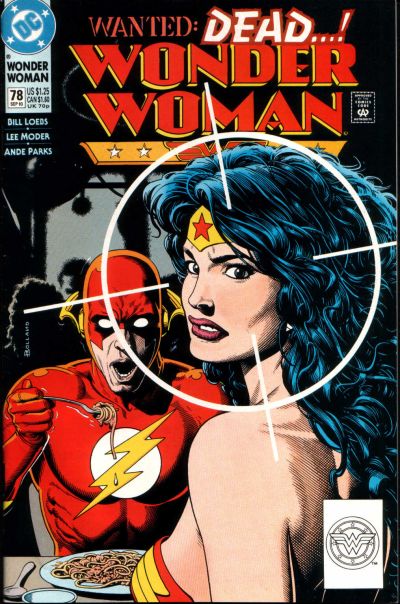 Wonder Woman #78 [Direct]-Very Fine (7.5 – 9) Brian Bolland Cover