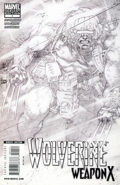 Wolverine Weapon X #1 [Variant Edition - Sketch Cover]-Fine 