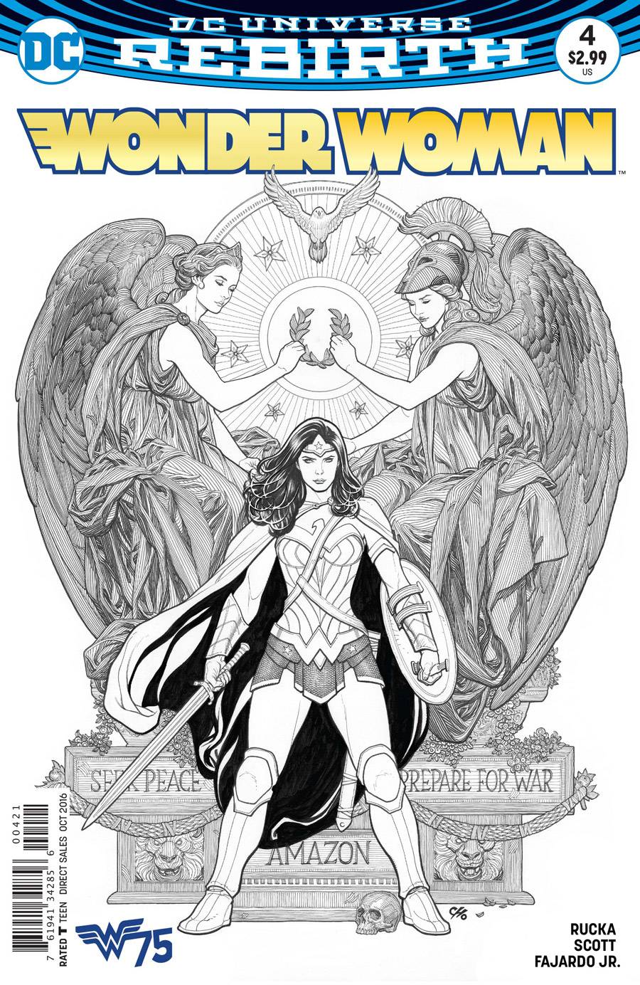 Wonder Woman #4 Variant Edition (2016)
