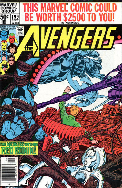 The Avengers #199 [Newsstand]-Fine 