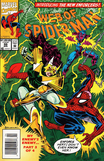 Web of Spider-Man #99 [Newsstand]-Good (1.8 – 3)