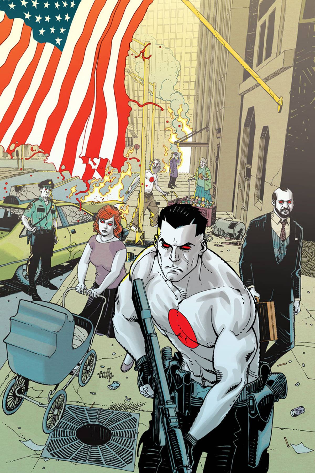 Bloodshot USA #1 Cover E Hamner