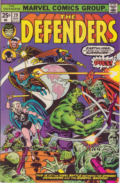 The Defenders #29 [Regular Edition]-Very Good