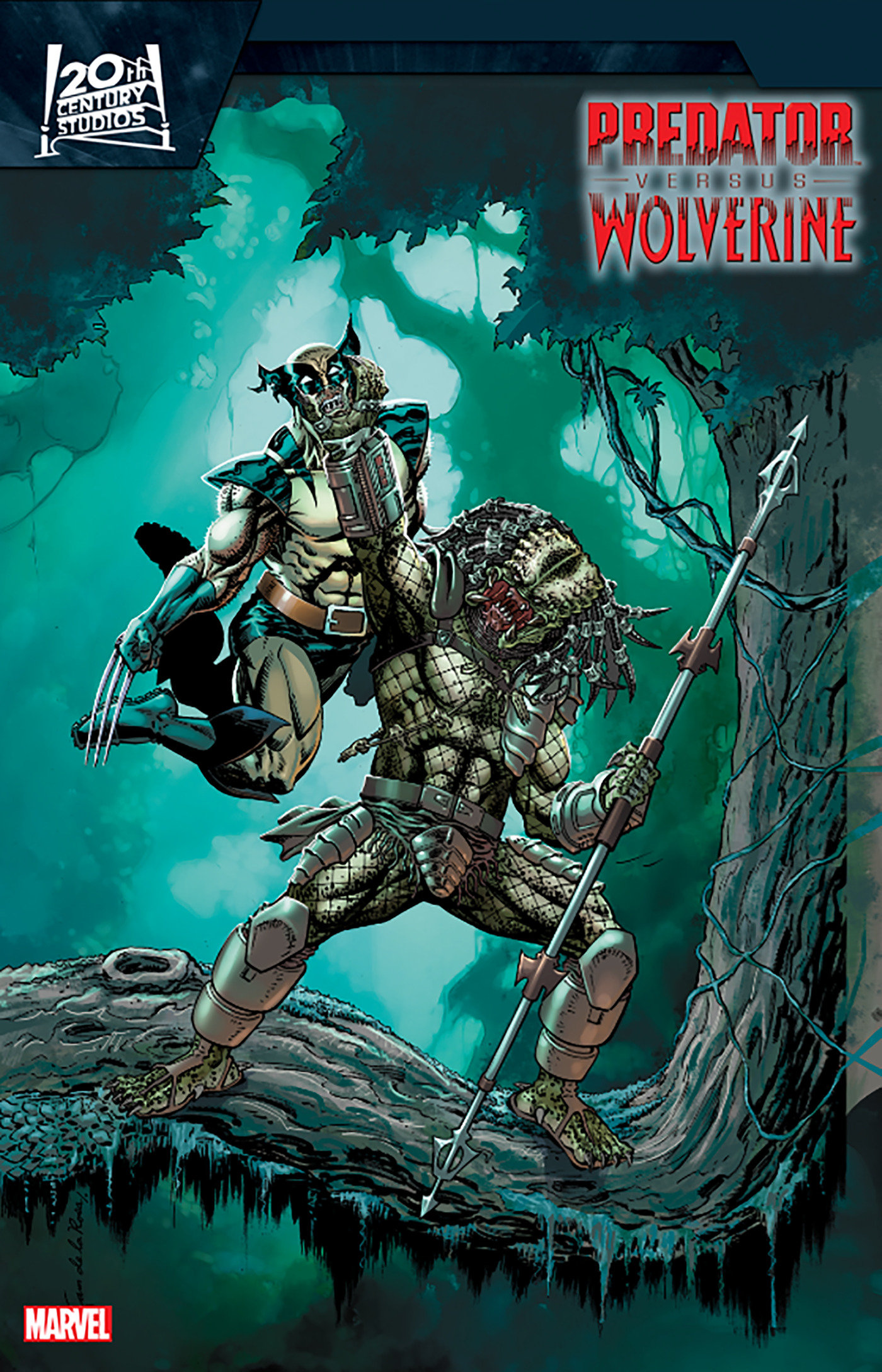 Predator Vs. Wolverine #2 Sam De La Rosa Variant 1 for 50 Incentive