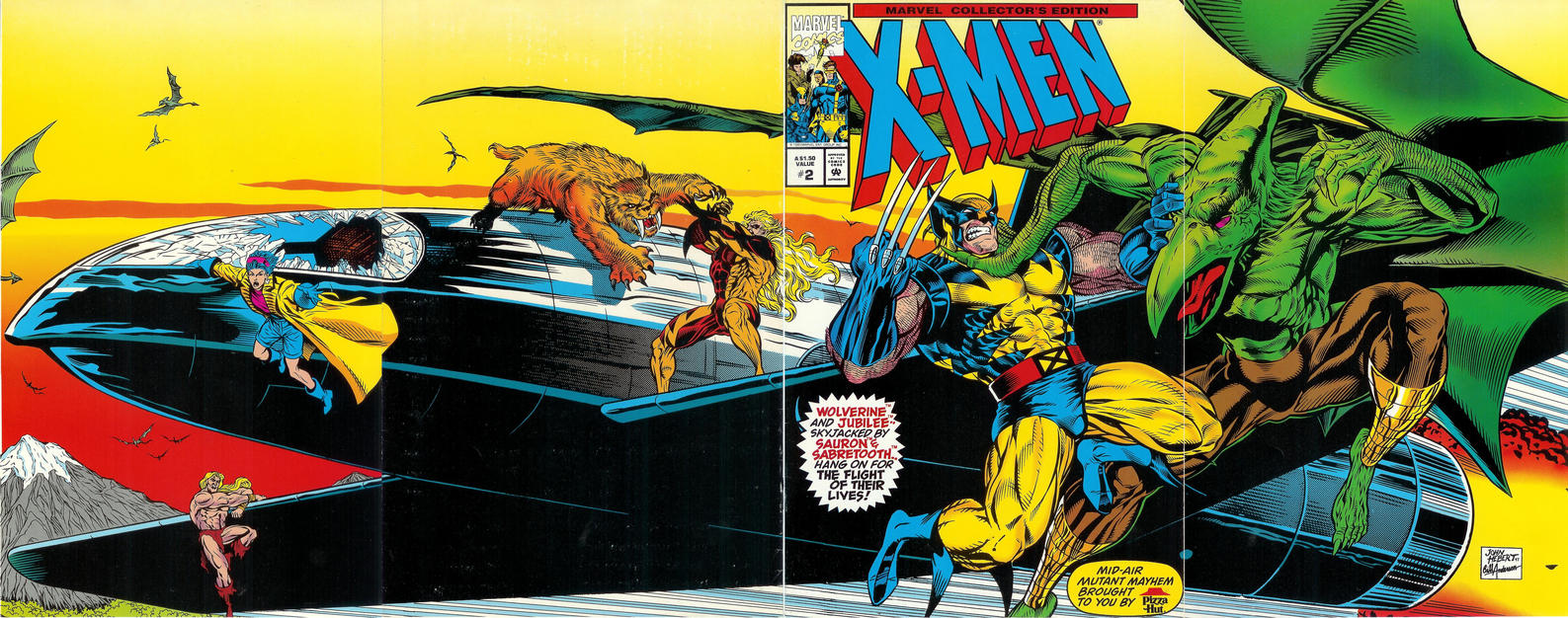 X-Men Collector's Edition [Pizza Hut] #2-Very Good (3.5 – 5)