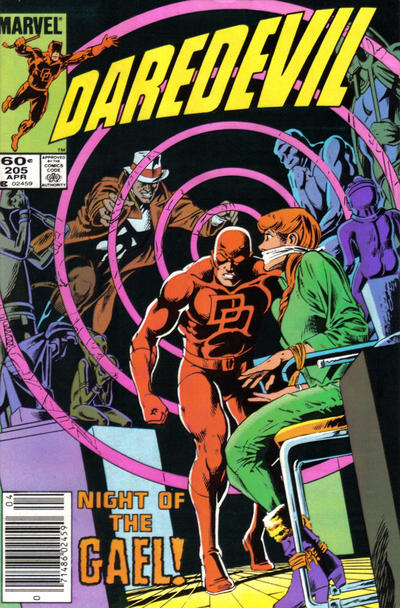 Daredevil #205 [Newsstand] - Fn+