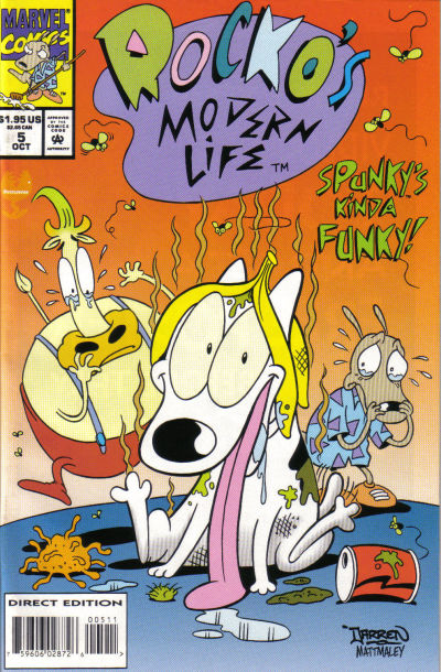 Rocko's Modern Life #5 [Direct Edition]-Fine