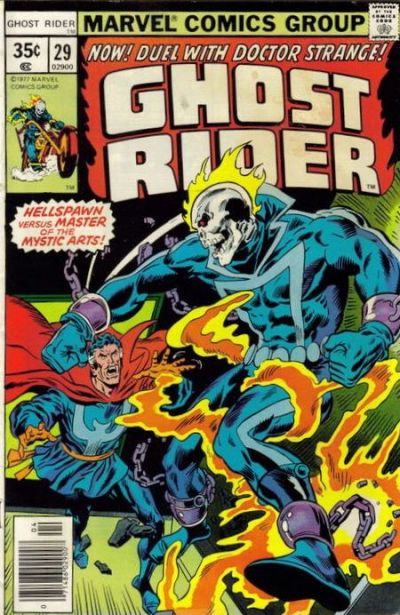 Ghost Rider #29 (1973)-Very Fine (7.5 – 9)