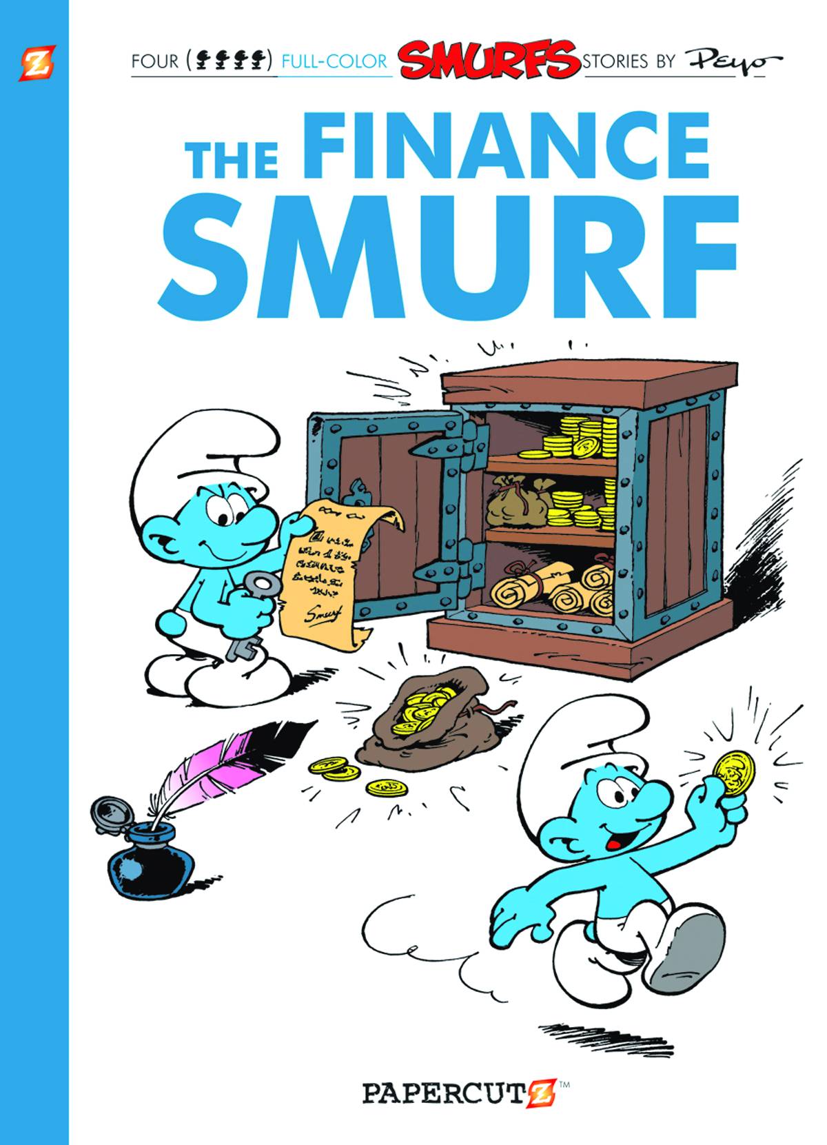 Smurfs Graphic Novel Volume 18 Finance Smurf