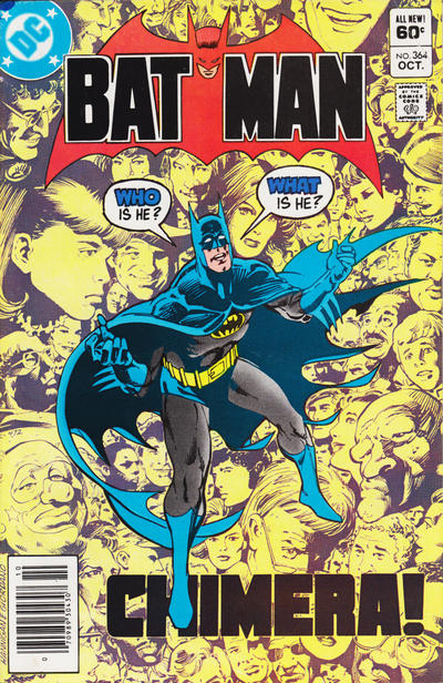 Batman #364 [Newsstand]-Fine (5.5 – 7)