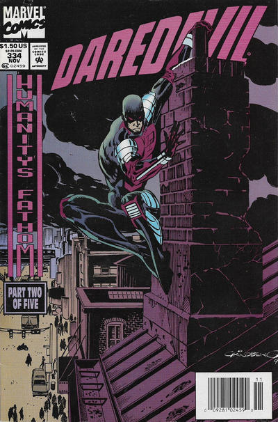 Daredevil #334 [Newsstand] - G 2.5