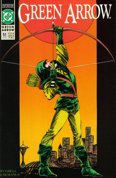 Green Arrow #51-Near Mint (9.2 - 9.8)