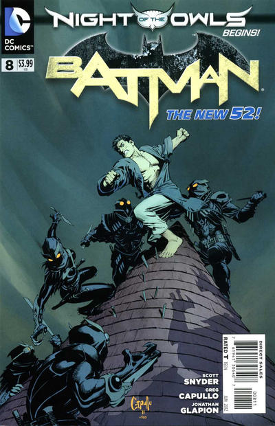 Batman #8 [Newsstand](2011)-Very Fine (7.5 – 9)