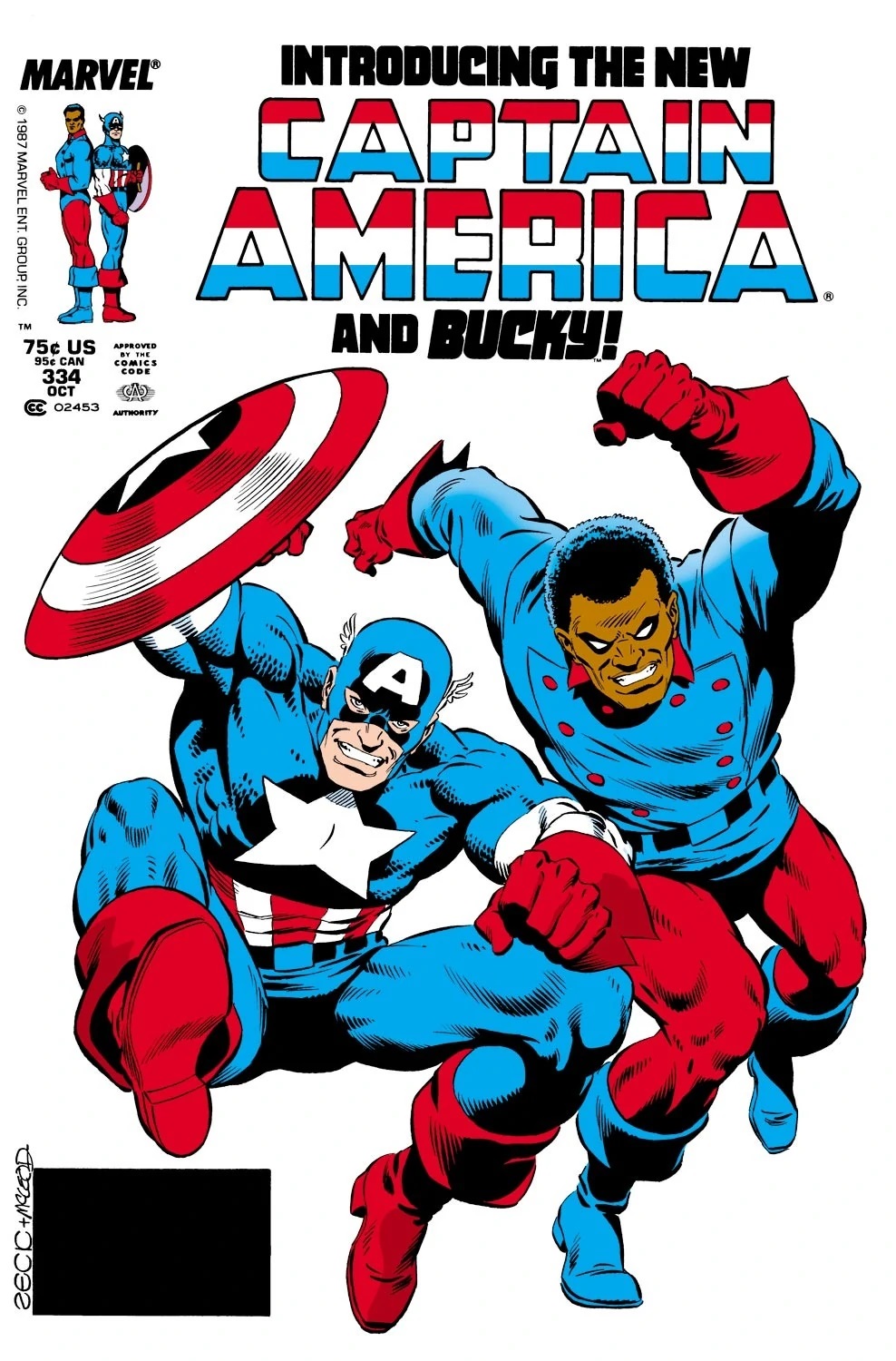 Captain America Volume 1 #334 (Direct Edition)