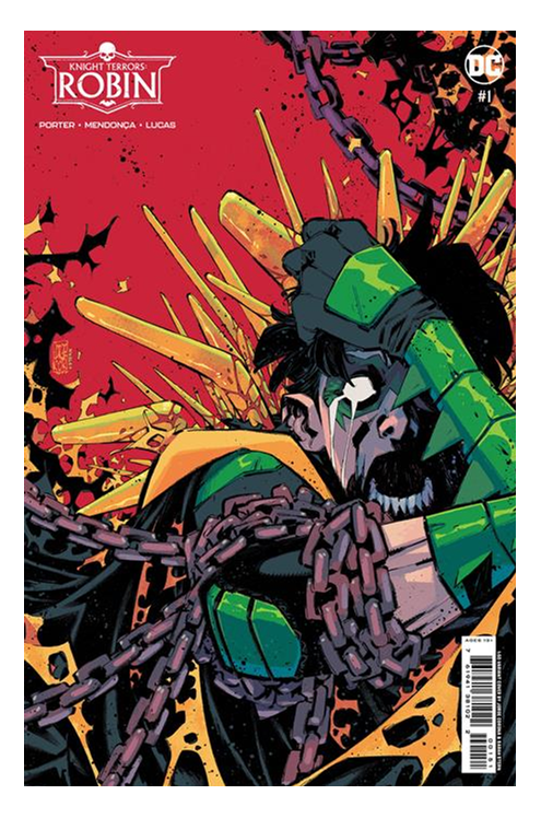 Knight Terrors Robin #1 Cover F 1 for 50 Incentive Jorge Corona Card Stock Variant (Of 2)