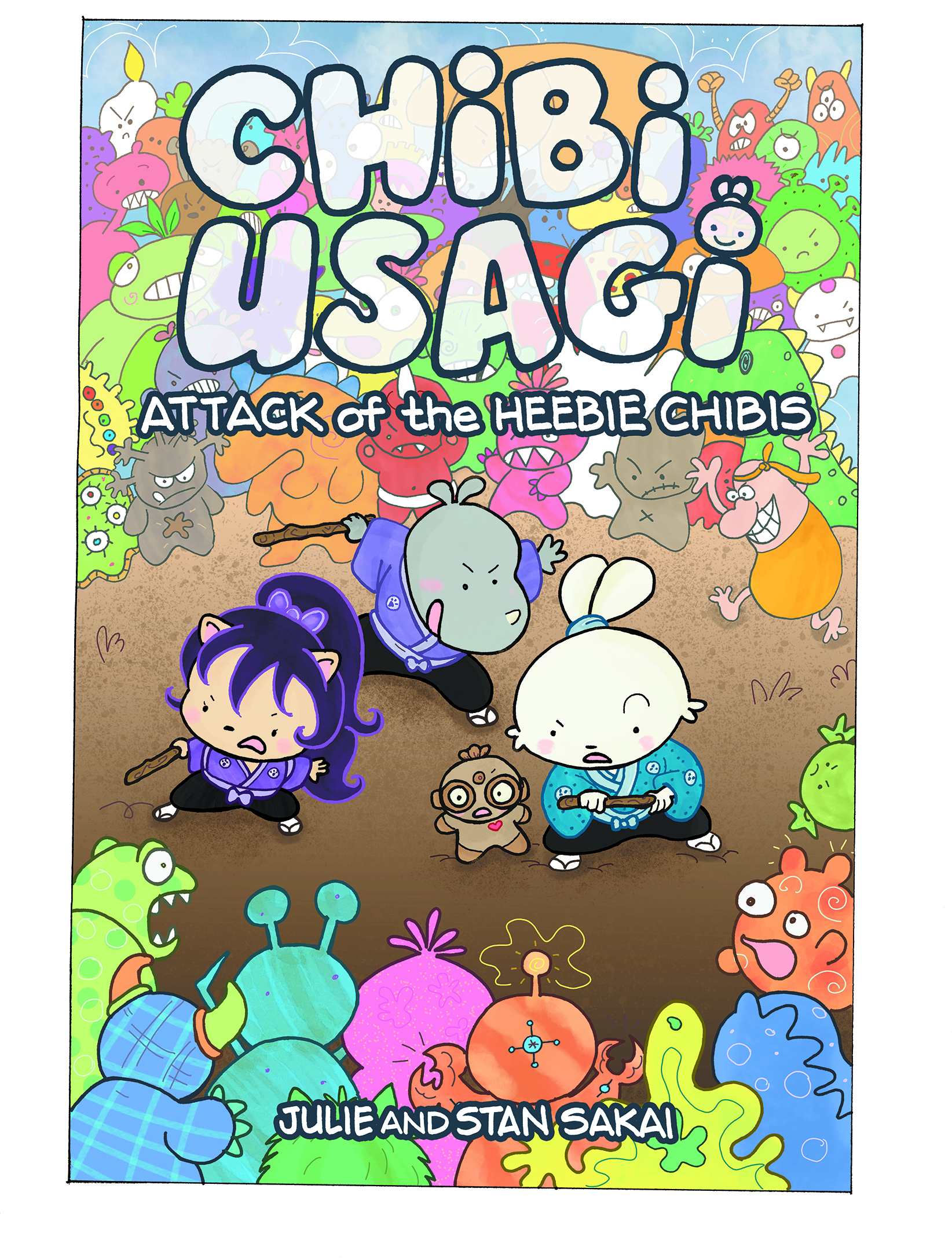 Chibi Usagi Attack of Heebie Chibis Graphic Novel
