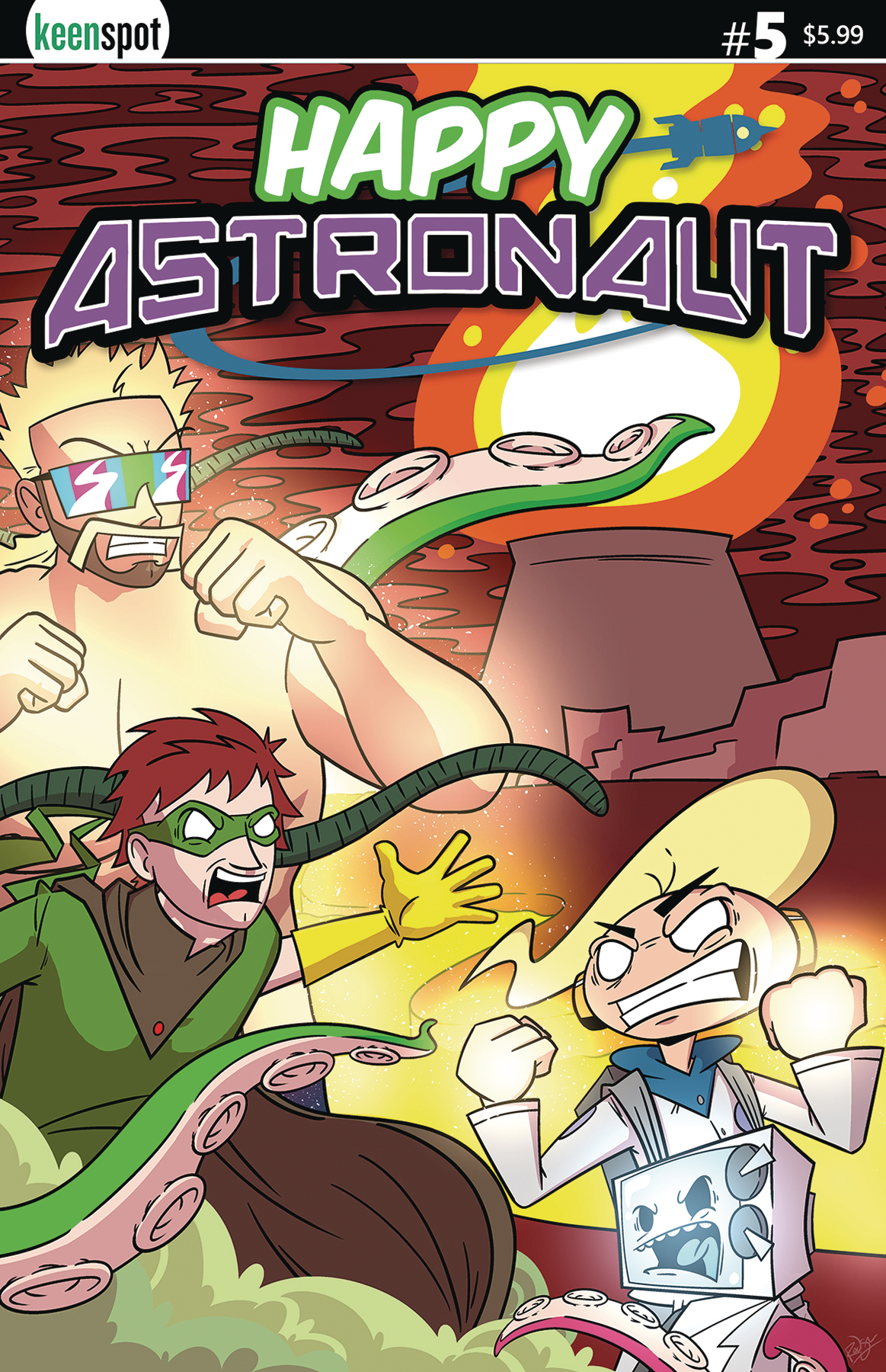 Happy Astronaut #5 Cover A Matt Rodgers