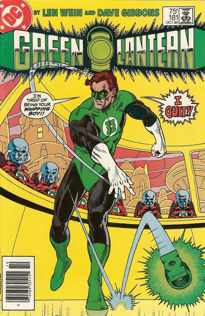 Green Lantern #181 [Newsstand]-Fine (5.5 – 7)