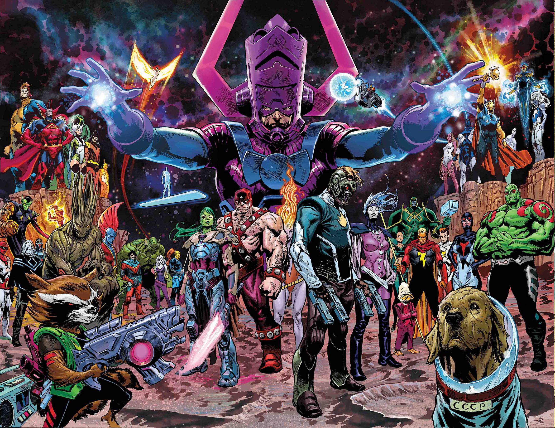 Guardians of the Galaxy #1 Shaw Wraparound Variant (2019)