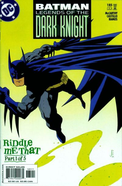 Batman Legends of the Dark Knight #185 (1989)