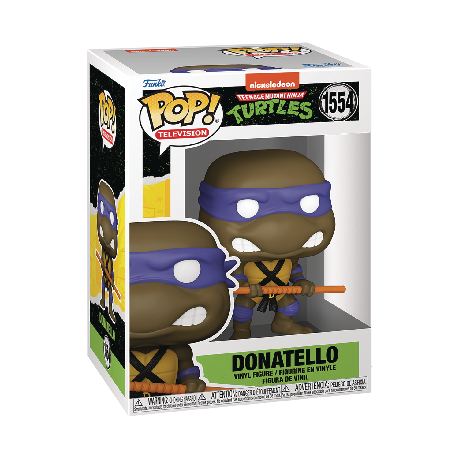 Teenage Mutant Ninja Turtles Donatello with Bo-Staff Funko Pop! Vinyl Figure #1554