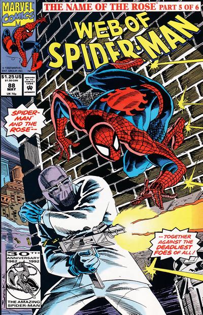 Web of Spider-Man #88 [Direct](1985) - Vf/Nm 9.0