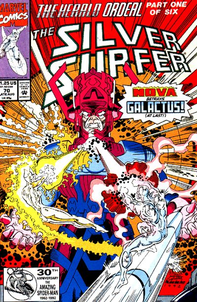 Silver Surfer #70-Very Fine (7.5 – 9)