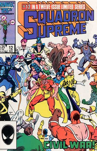 Squadron Supreme #12 [Direct] (1985) -Fine (5.5 – 7)