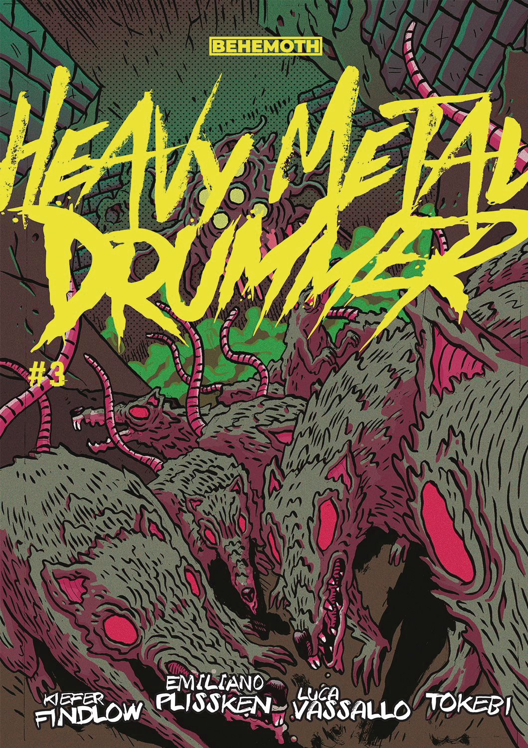 Heavy Metal Drummer #3 Cover C Vasallo (Mature) (Of 6)