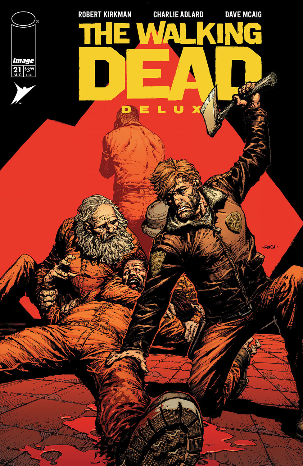 Walking Dead Deluxe #21 Cover A Finch & Mccaig (Mature)