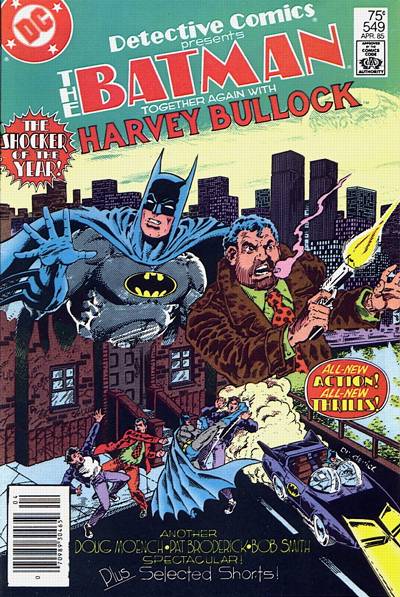 Detective Comics #549 [Newsstand]-Good (1.8 – 3)