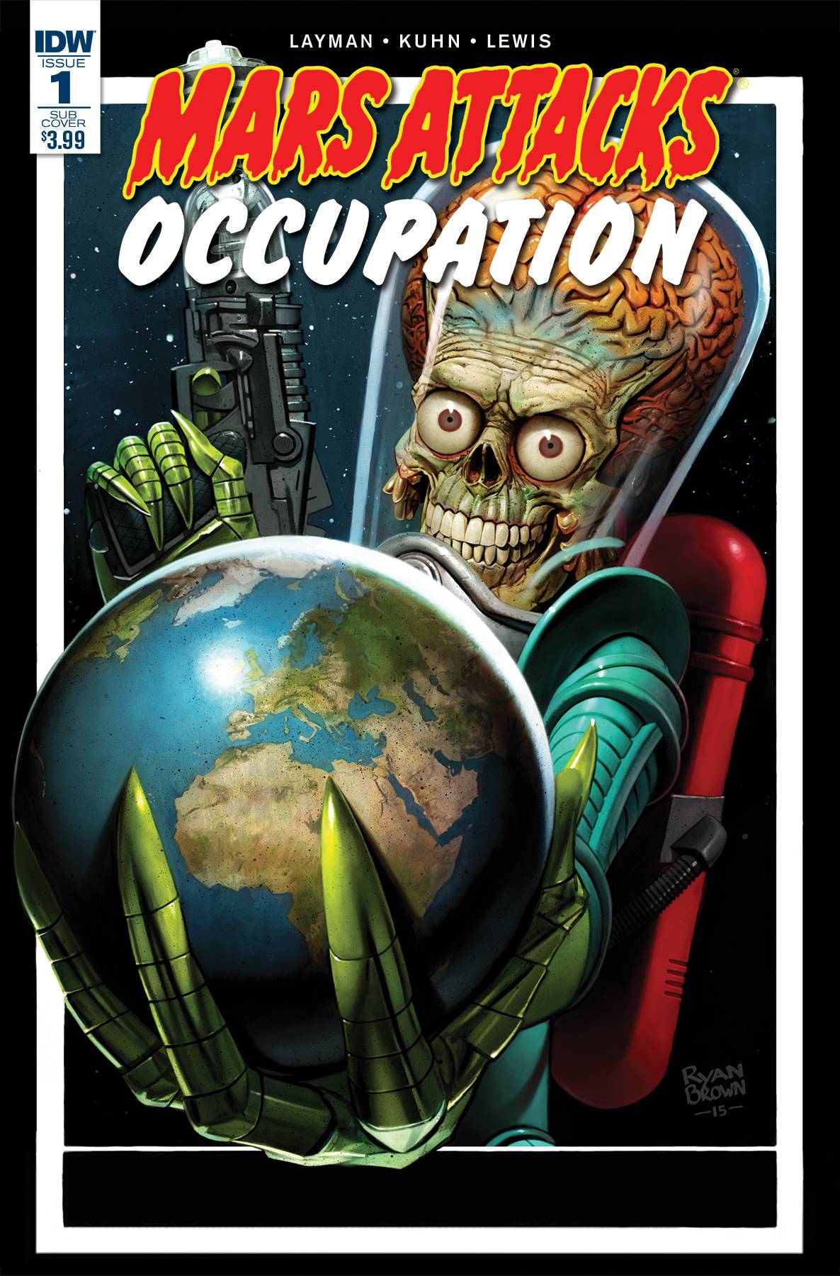 Mars Attacks Occupation #1 Subscription Variant