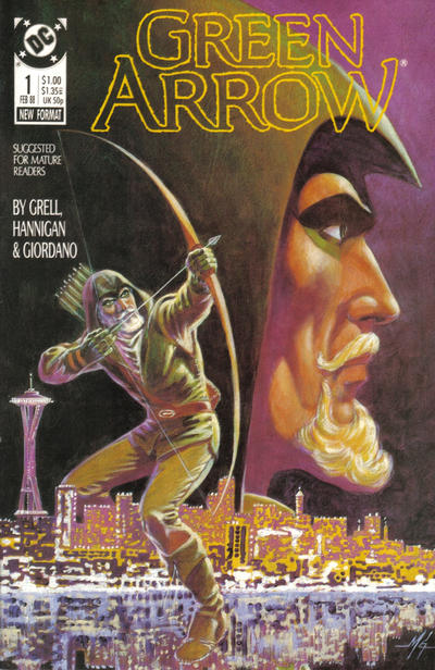 Green Arrow #1 [1988]-Very Fine (7.5 – 9)