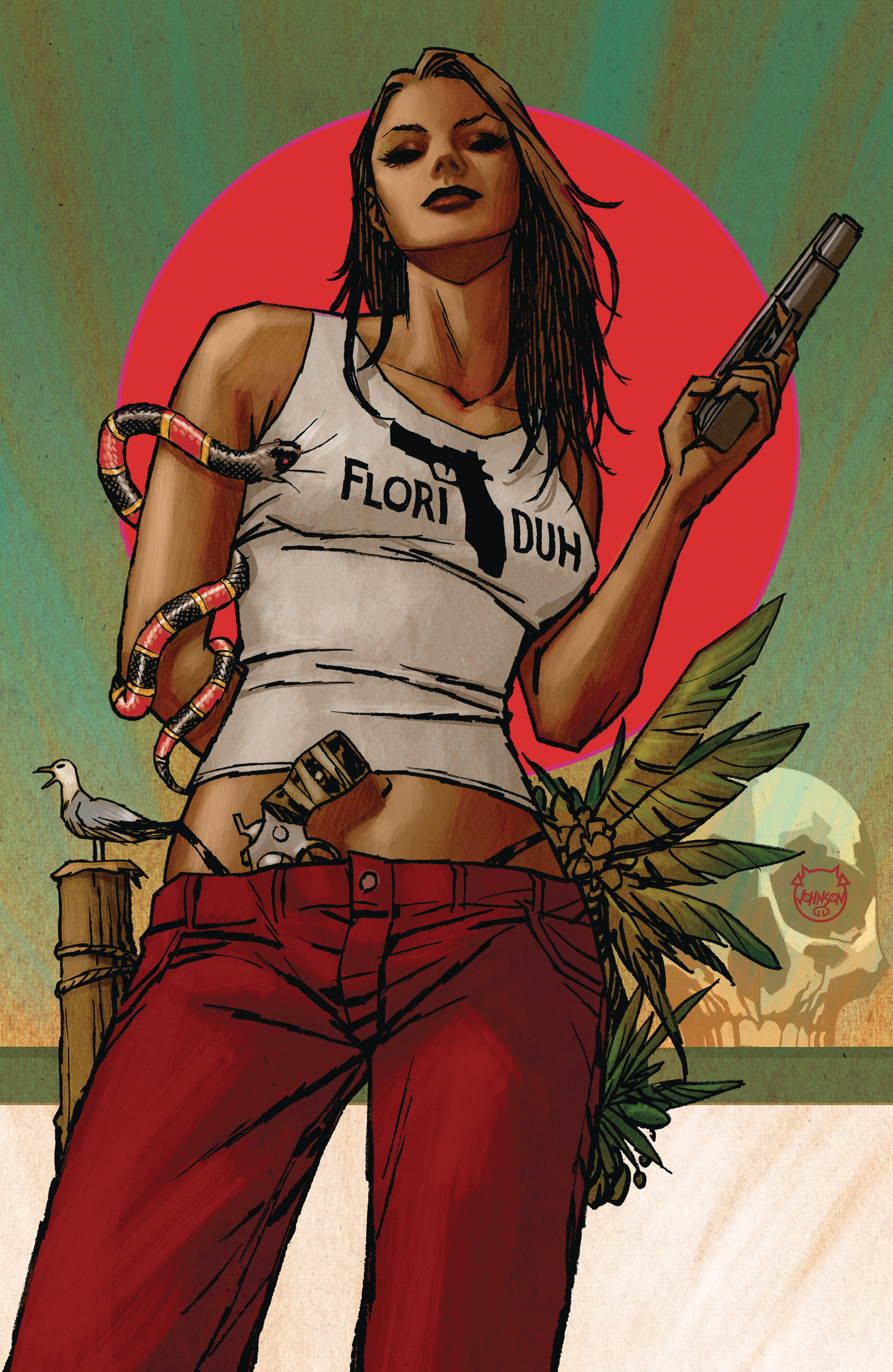 Red Before Black #1 Cover C 1 for 10 Incentive Johnson (Mature) (Of 6)