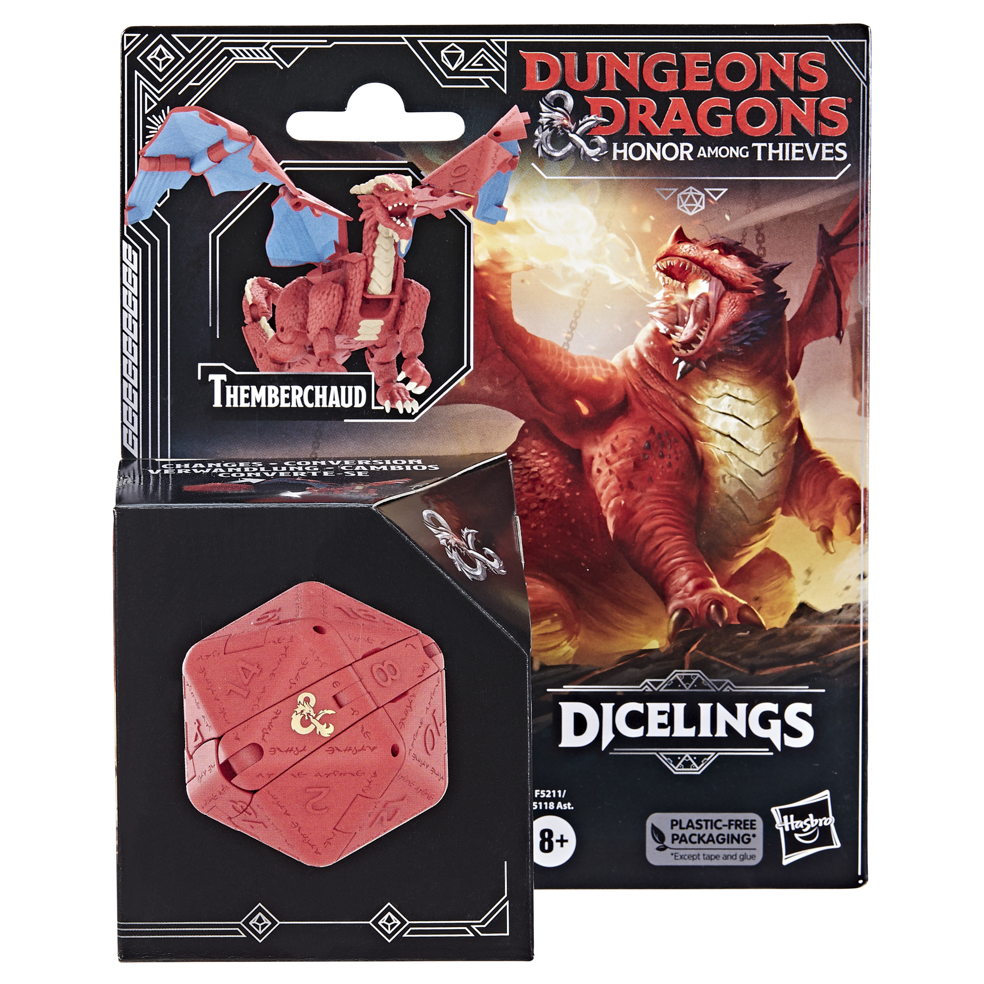 Dungeons & Dragons HONOR AMONG THIEVES Dicelings Red Dragon 