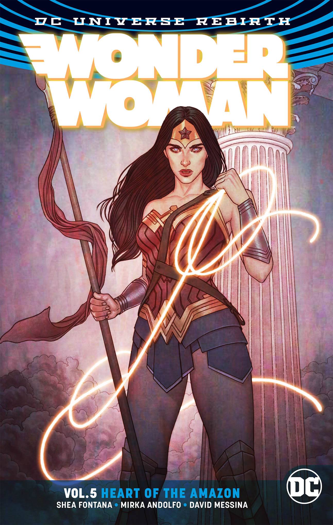 Wonder Woman Graphic Novel Volume 5 Heart of the Amazon Rebirth