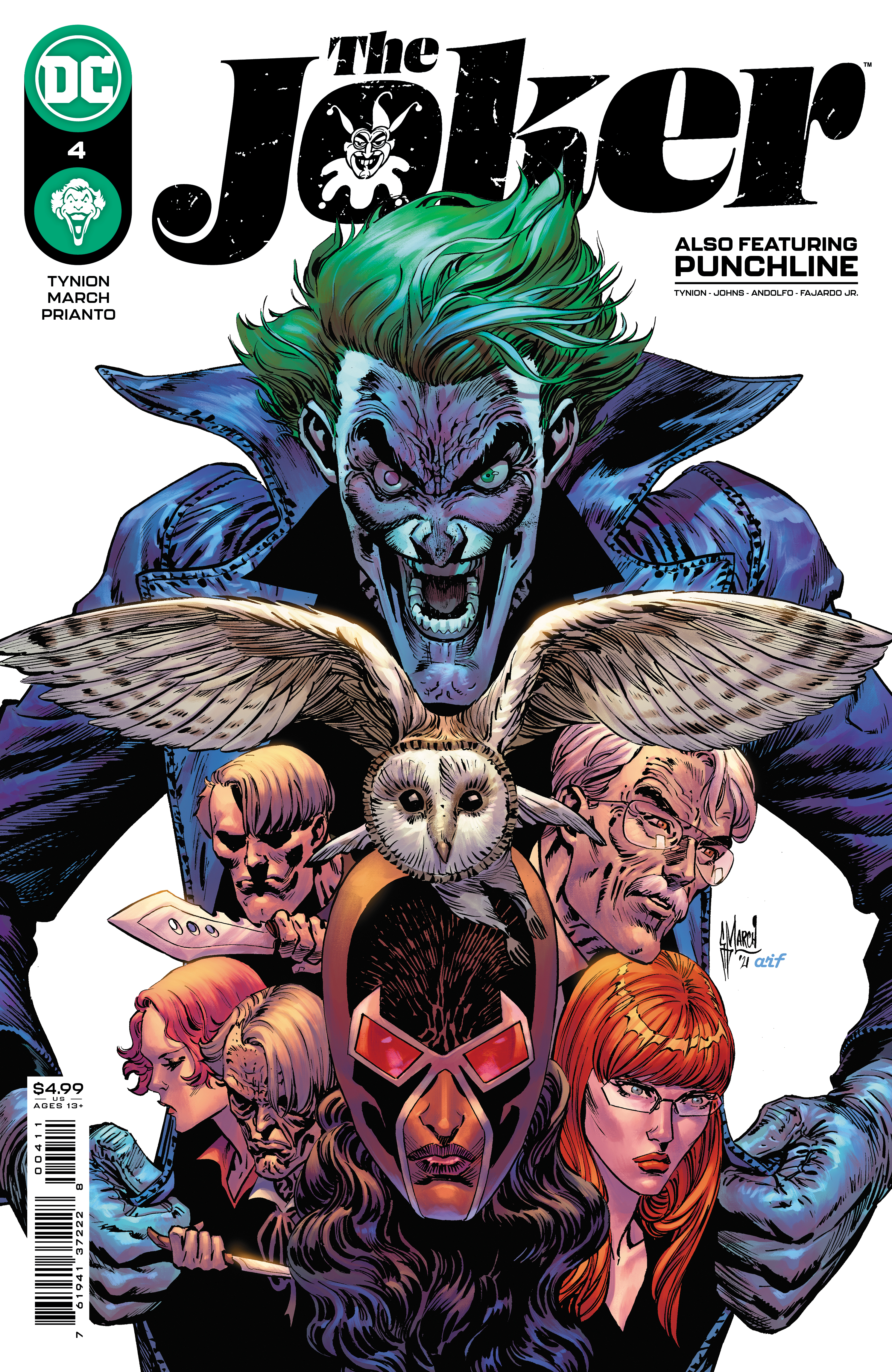 Joker #4 Cover A Guillem March