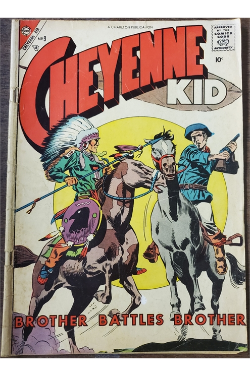 Cheyenne Kid #9 (Charlton Comics 1958) Good 3.0