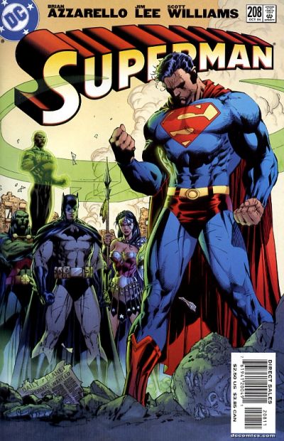 Superman #208 [Direct Sales]-Very Fine (7.5 – 9)