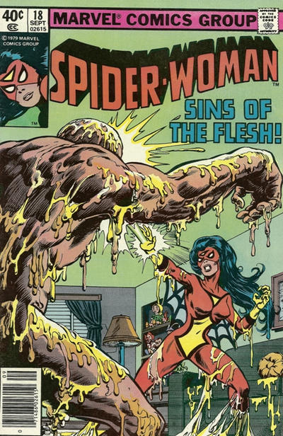 Spider-Woman #18 [Newsstand](1978)-Fine (5.5 – 7)