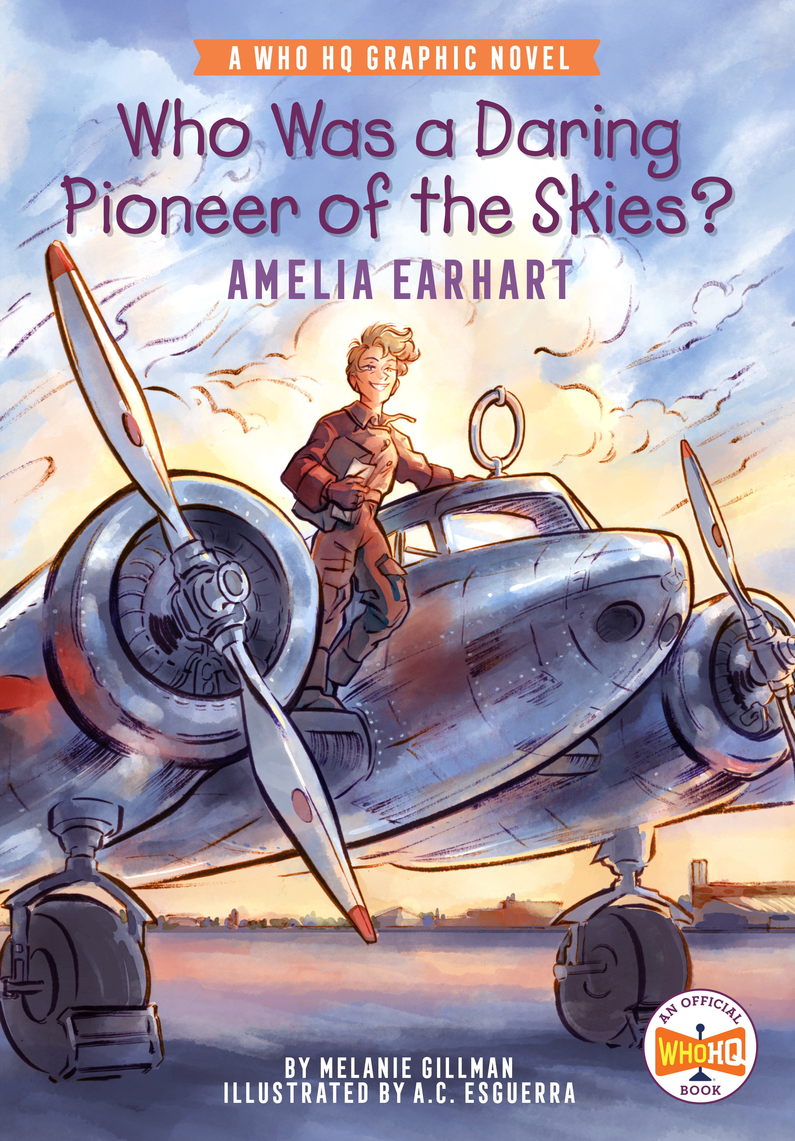 Who Was A Daring Pioneer of the Skies? Amelia Earhart Graphic Novel