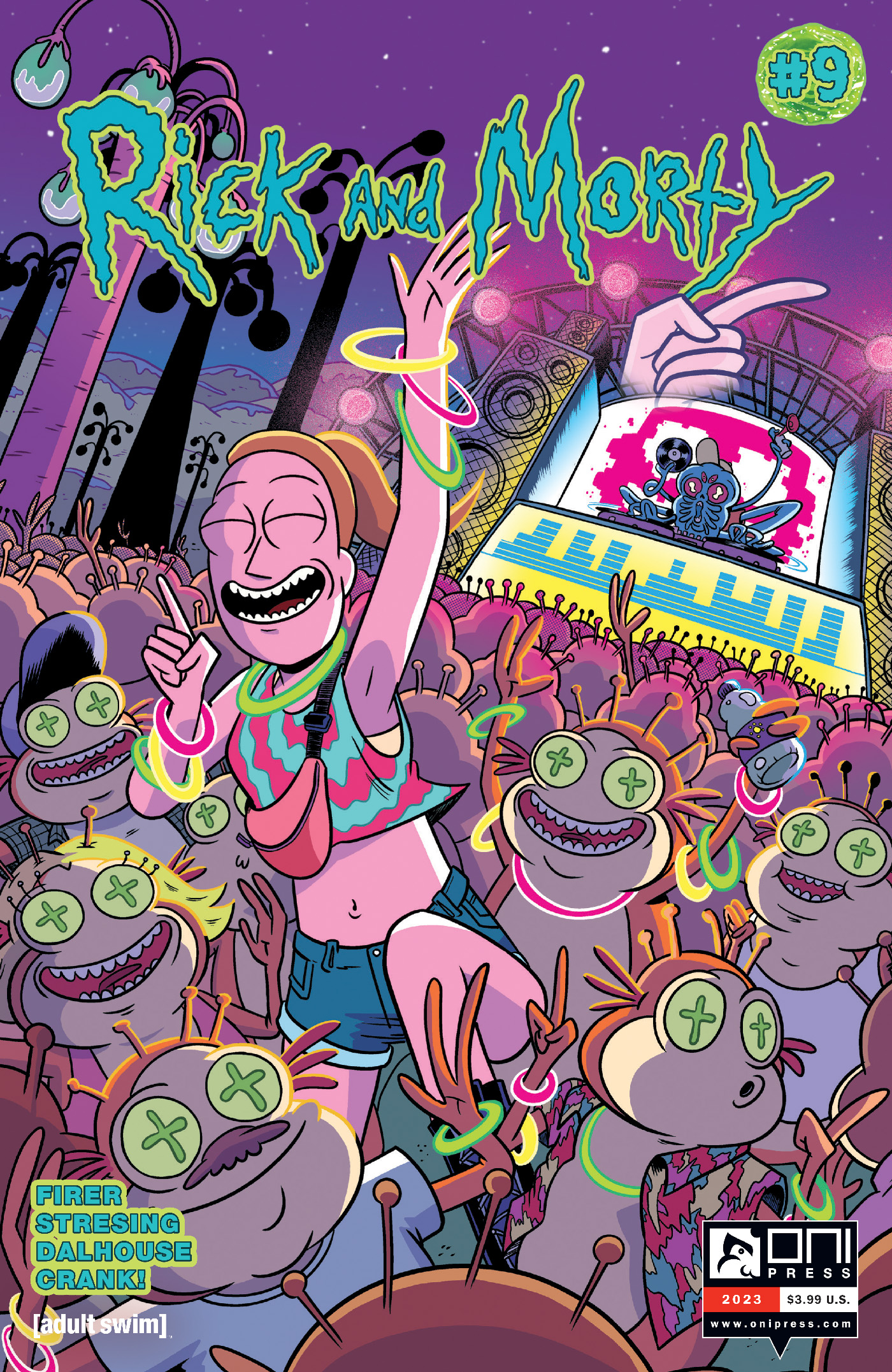 Rick and Morty #9 Cover B Marc Ellerby Variant (Mature)